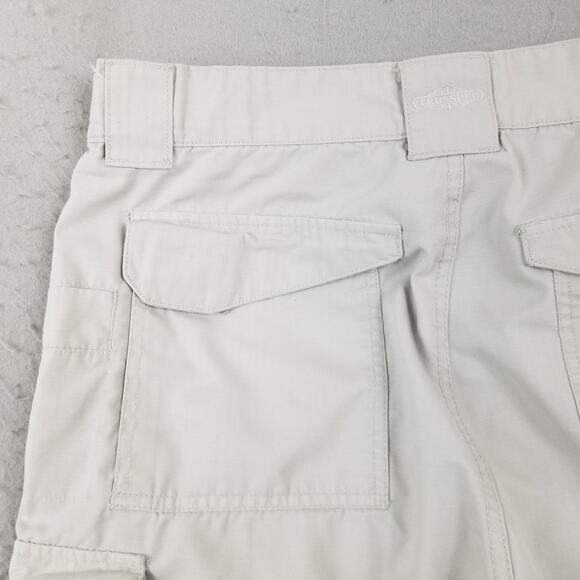 Tru-Spec Cargo Pants Mens 36x32 Gray Ripstop Tactical Workwear Pockets Utility - Picture 7 of 16